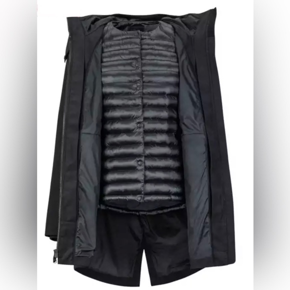 Marmot Women’s Piera Featherless Component 3-in-1 Jacket In Black NWT - Picture 6 of 14